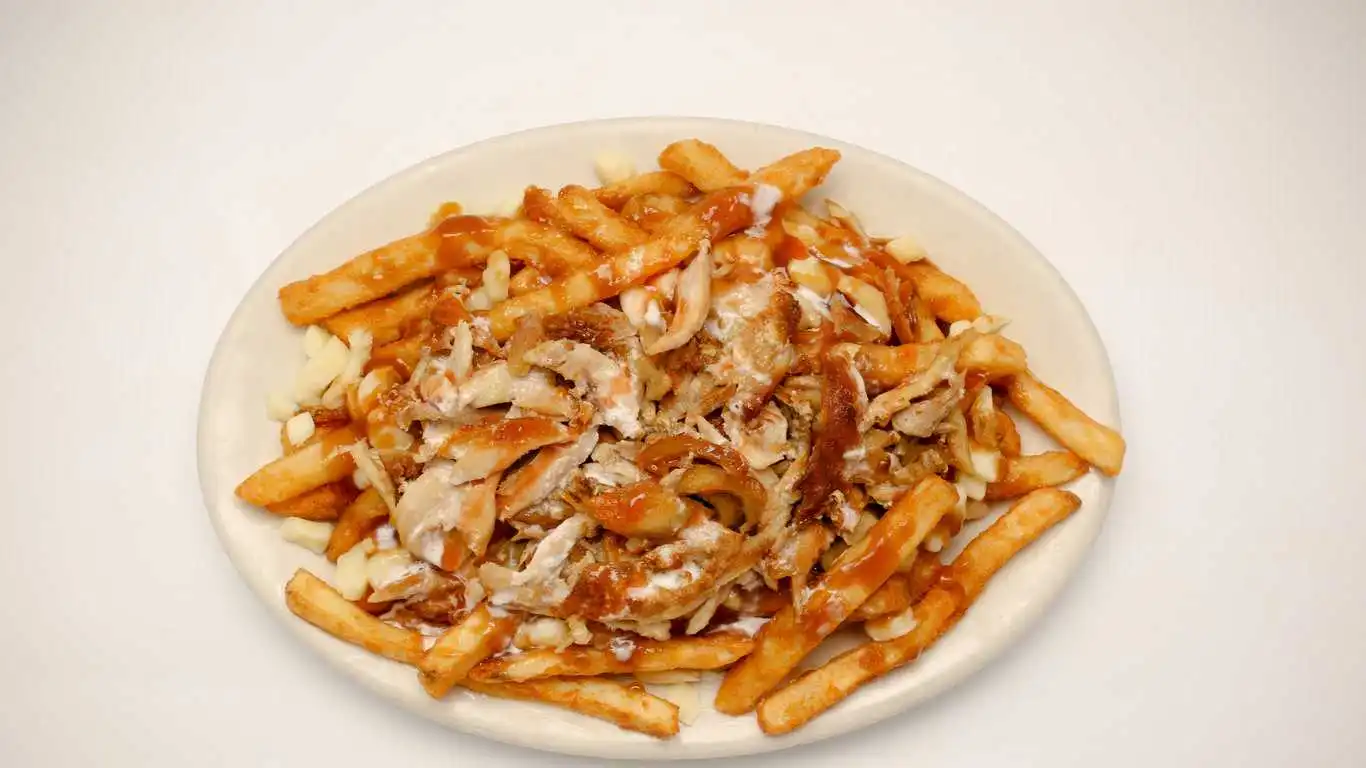 Chicken Shawarma Poutine at Friends Donair & Shawarma Winnipeg
